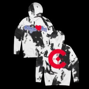 CRAY EAT YOUR HEART OUT TIE DYE HOODIE